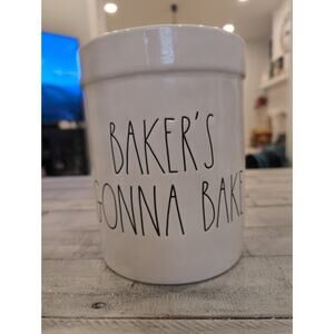 Rae Dunn Artisan Collection Bakers Gonna Bake Kitchen Utensil Holder